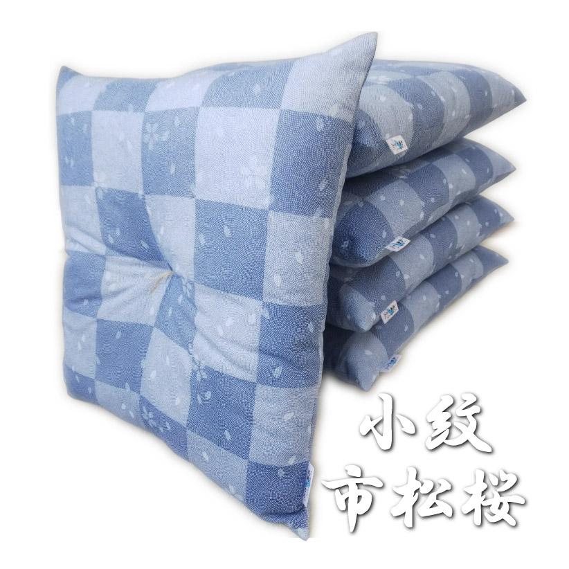 座布団 高島ちぢみ 5枚組み 柄組み合わせ自由 日本製 発送当日わた入れ 銘仙判 和柄 涼しい 絞り しじら織り おしゃれ 送料無料 |  | 13