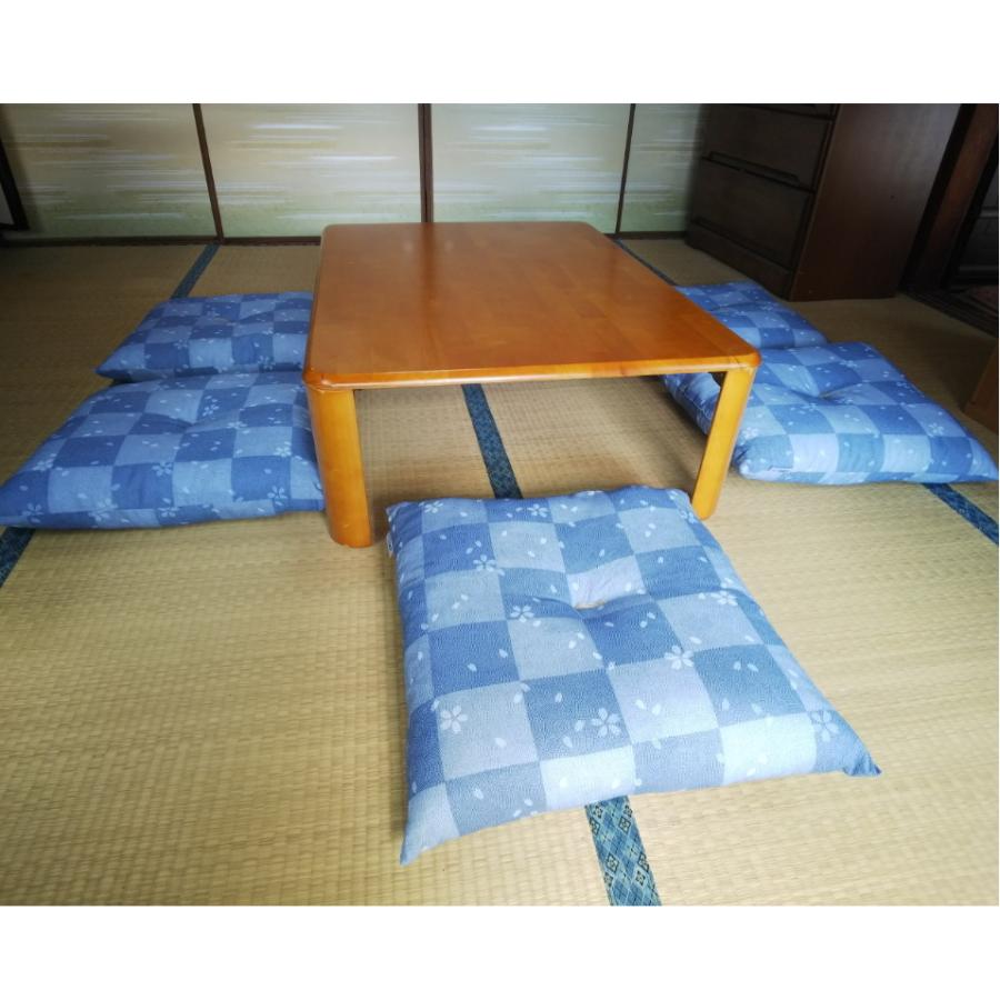 座布団 高島ちぢみ 5枚組み 柄組み合わせ自由 日本製 発送当日わた入れ 銘仙判 和柄 涼しい 絞り しじら織り おしゃれ 送料無料 |  | 14