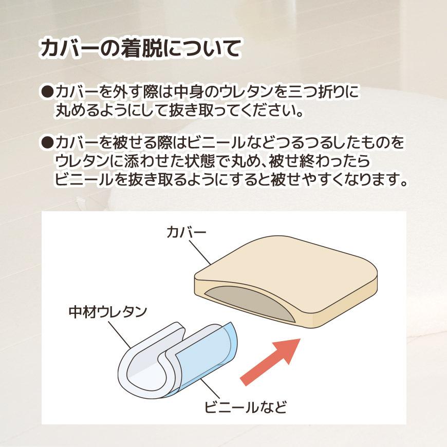 馬蹄型ウレタンクッション  パイル 食卓テーブル椅子に最適 ひも付き 馬蹄クッション 椅子クッション チェアークッション シートクッション 椅子用 日本製 |  | 05