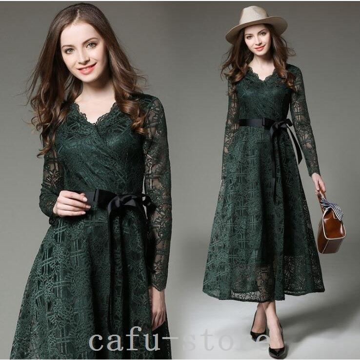 パーティドレスワンピースカシュクールロングワンピース二次会結婚式コーデ花柄レース披露宴同窓会お呼ばれ緑グリーン N8smw6xpla ワンピース チュニック Windowrevival Co Nz