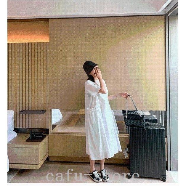 妊婦服 授乳服マタニティウエアマタニティ夏服産前産後ラウンドネックス半袖ワンピース通気性良いゆったりママ大きいサイズお出かけ通勤 公式