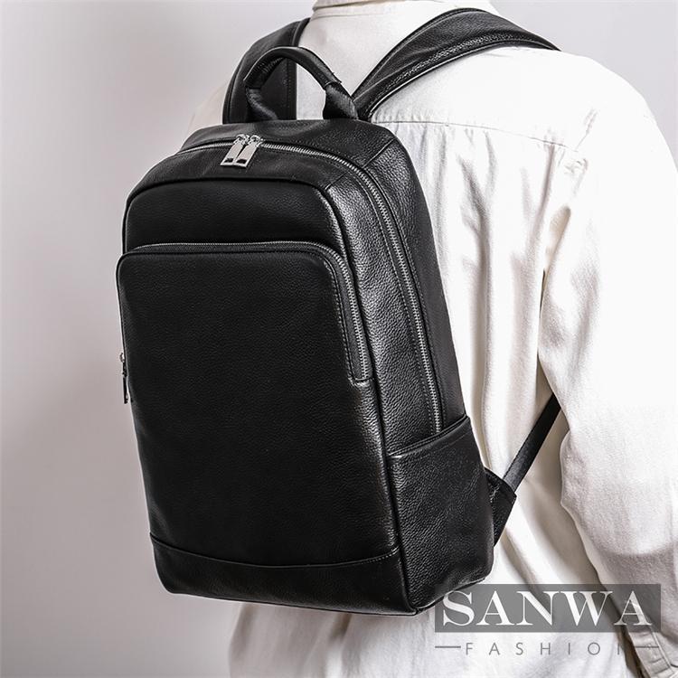 リュック　メンズ　リュックサック 本革　牛革　デイパック　ビジネス　バックパック　レザー　通勤通学　旅行　出張　アウトドア　自転車鞄　カバン　男女兼用 iPad