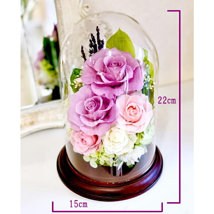 プリザーブドフラワー ギフト 胡蝶蘭 花 薔薇 バラ ガラスドーム 御祝 誕生日 就任 仏花 お供え 名入れ 記念品 記念日 ブリザード 退職 就任 還暦 古希 米寿 Makefuture プリンセスフルール プリザーブドフラワー ガラスドーム バラ 美女と野獣 プロポーズ ブライトレッド LWH9981330762(9295円)