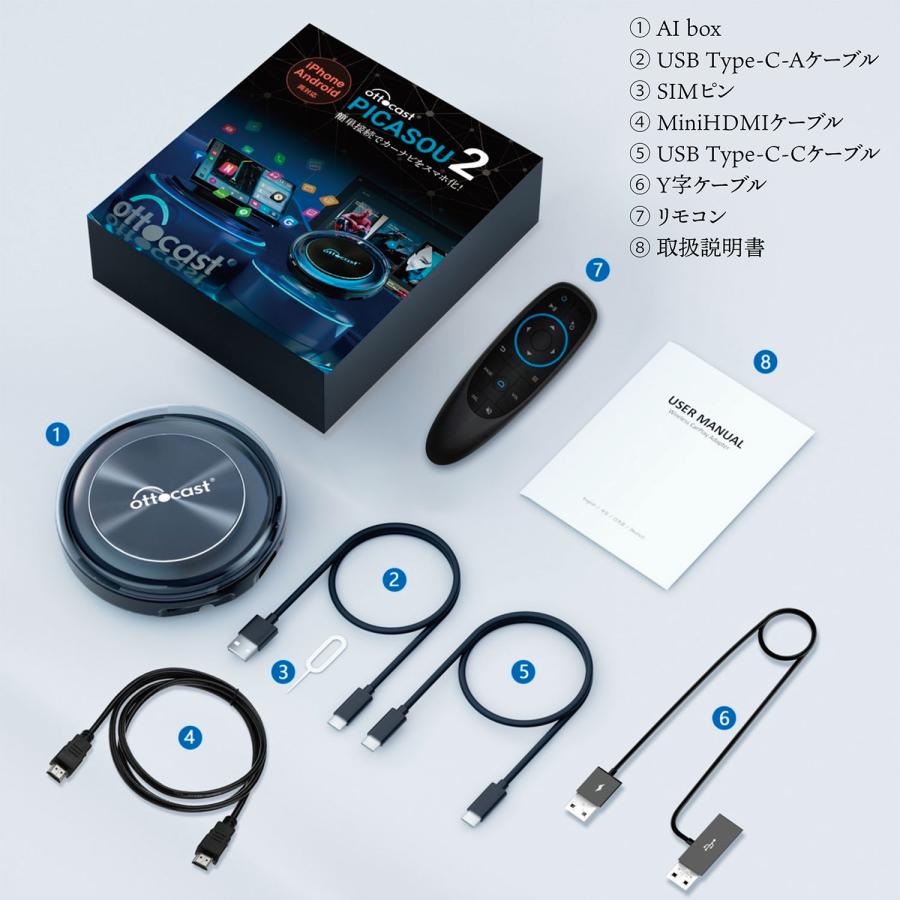 国内正規代理店品】OTTOCAST PICASOU2 PCS40 オットキャスト ピカソウ2