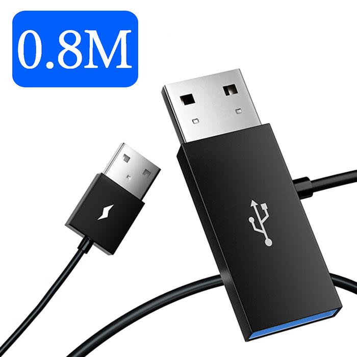 Ottocast 製品用USB Y字ケーブル 長さ80cm オットキャストPlay2Video