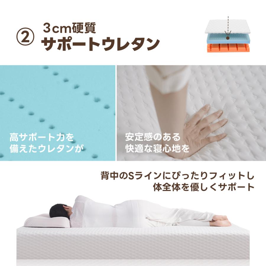 CAGUUU グランドエアマットレス シングル セミダブル ダブル クイーン