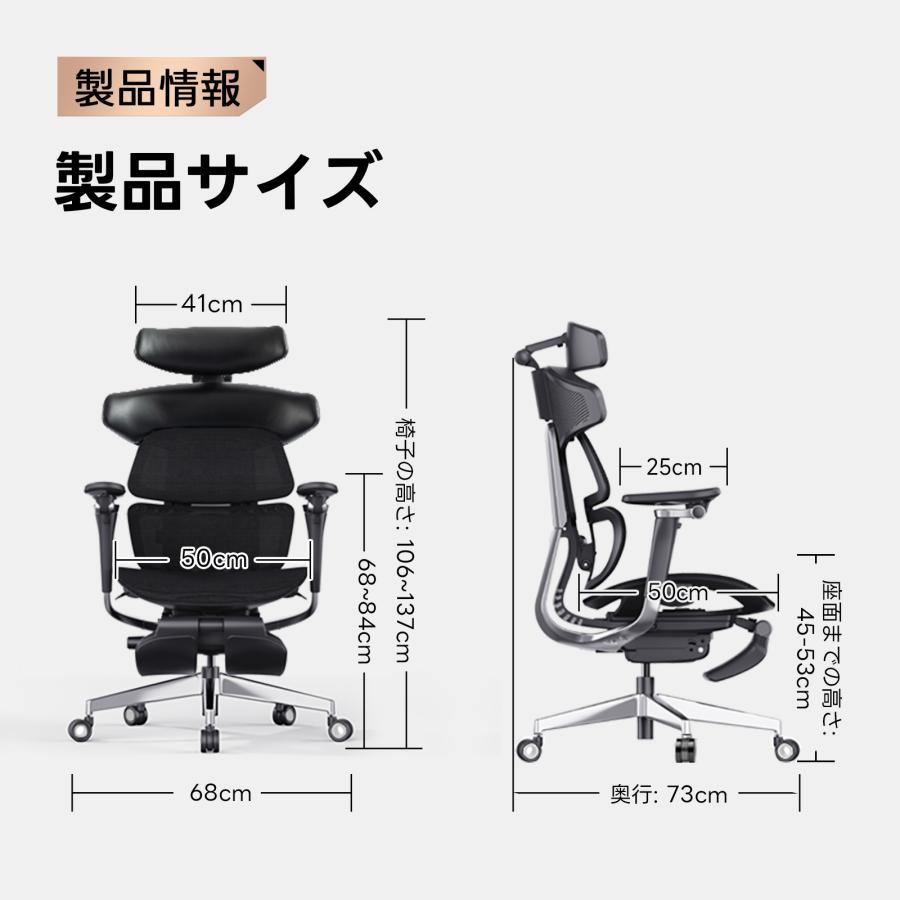 CAGUUU アクシスレザーリュクスオフィスチェア 高級PUレザー