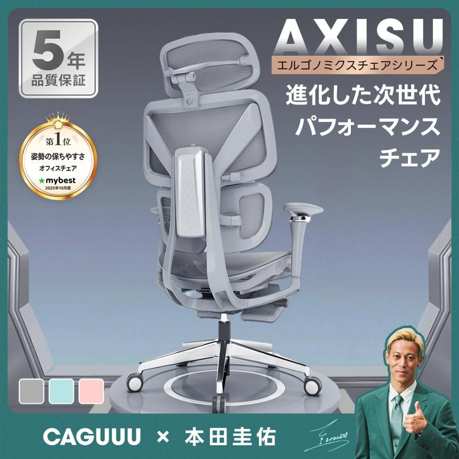 CAGUUU アクシスエルゴコアオフィスチェア 人間工学チェア