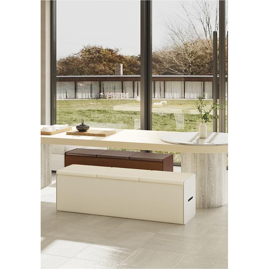 クーポンで最大20%OFF CAGUUU ロングスツール L135*W37*H32cm クーポンで最大20%OFF CAGUUU ロングスツール L135*W37*H32cm