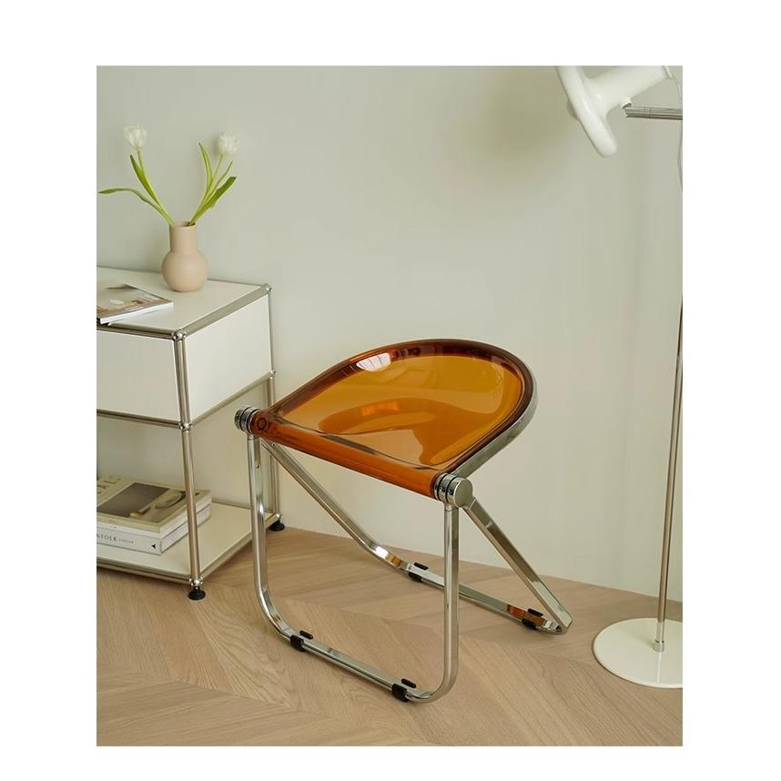 CAGUUU 折りたたみ式デザインチェア L55*W42*H54.5cm 軽量 コンパクト