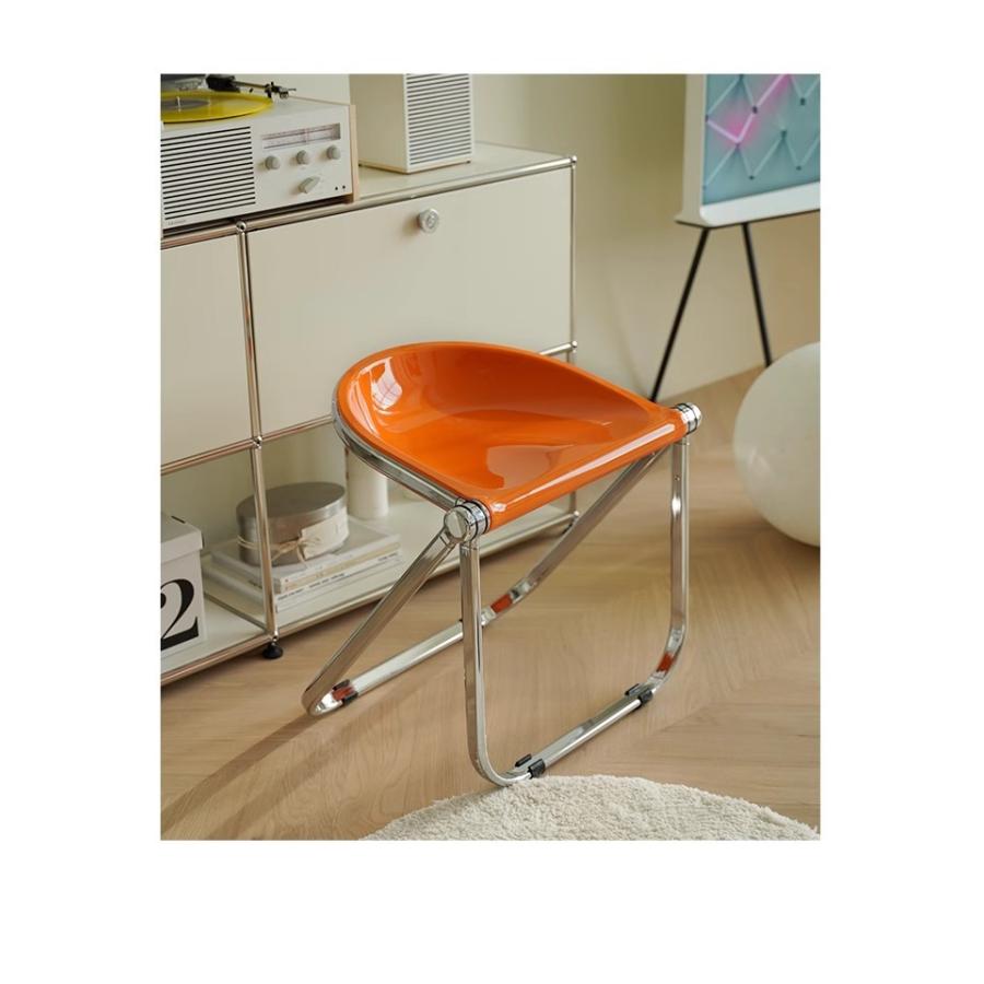 CAGUUU 折りたたみ式デザインチェア L55*W42*H54.5cm 軽量 コンパクト