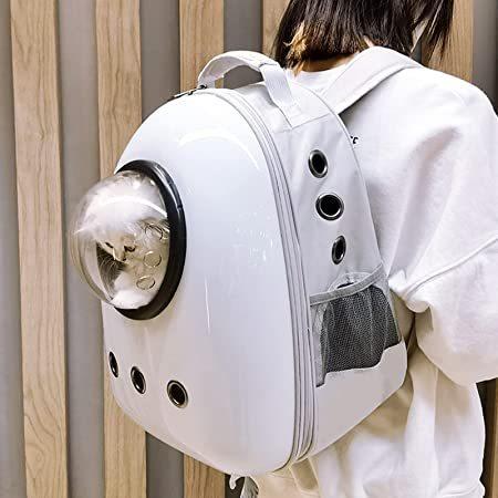 ペットアドバンス ドーム窓 キャリーバッグ リュック 犬猫 キャリーバッグ - ペットアドバンス ペットアドバンス ドーム窓