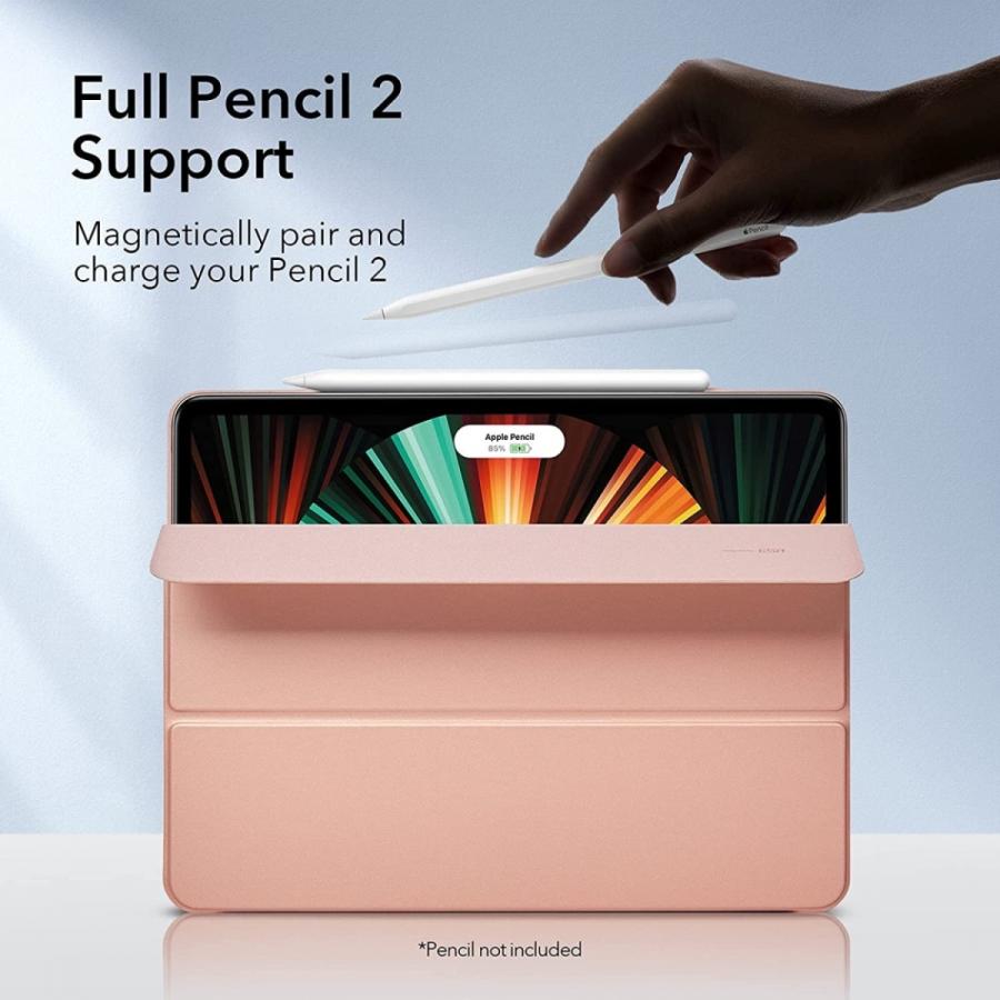 Apple Pencil 第2世代 箱あり＋ESR 12.9インチケース ESR ESR iPadPro12.9ケース 2020 磁気吸着 第二世代 Pencilのペア