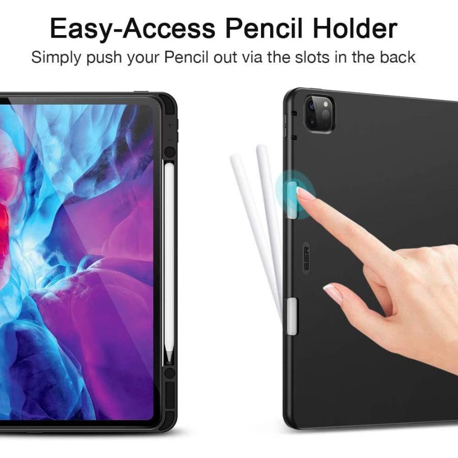 ESR iPadPro 12.9 ケース Pencilホルダー付き ソフト ESR iPadPro 12.9 ケース Pencilホルダー付き ソフト