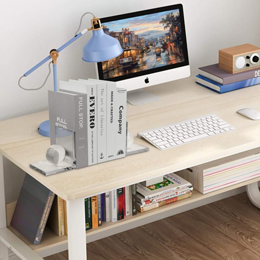 CRYSTAL BALL（クリスタルボール） ブックエンド 本立て 重い本用の2