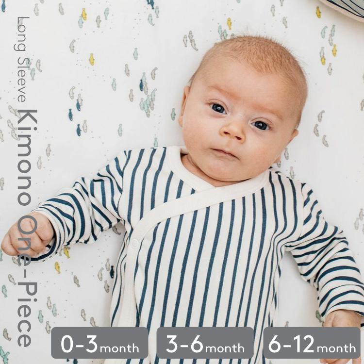 ペア 日本総代理店 ベビー服 男の子 女の子 秋冬 新生児 ボディスーツ ロンパース 前開き 長袖 おしゃれ オーガニック コットン 50 60 70 80 出産祝い Pehr Ca63 Kimonols キッズ ベビー カイズ 通販 Yahoo ショッピング