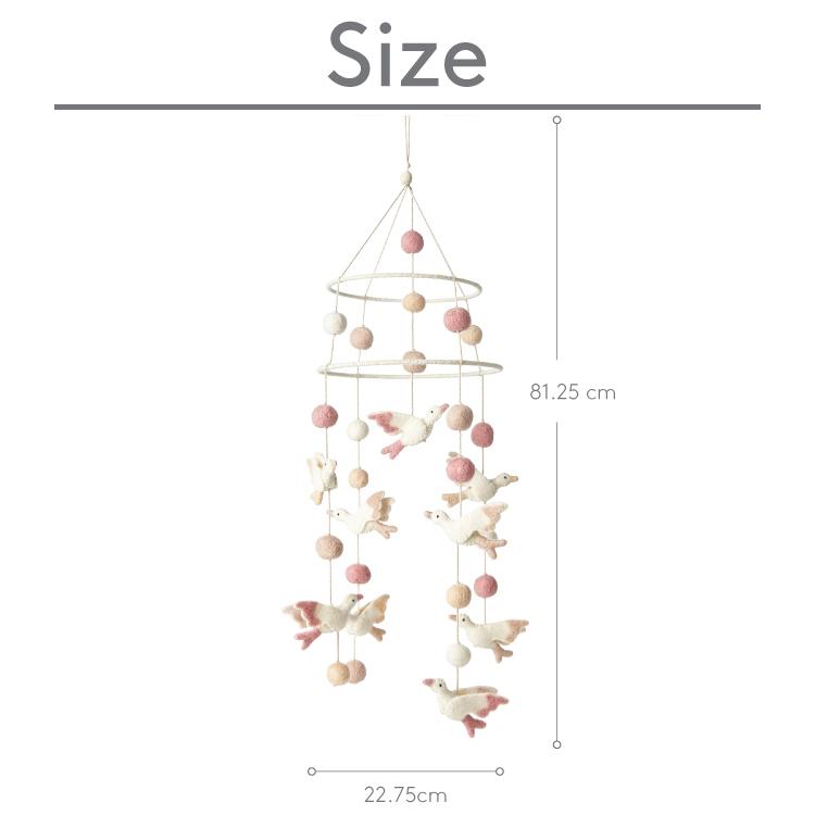 ベッドメリー モビール 赤ちゃん Mobile 北欧風デザイン Pehr ペア ハンドメイド ウール100 Two Tiered Mobile Ca63 Mobilebig キッズ ベビー カイズ 通販 Yahoo ショッピング