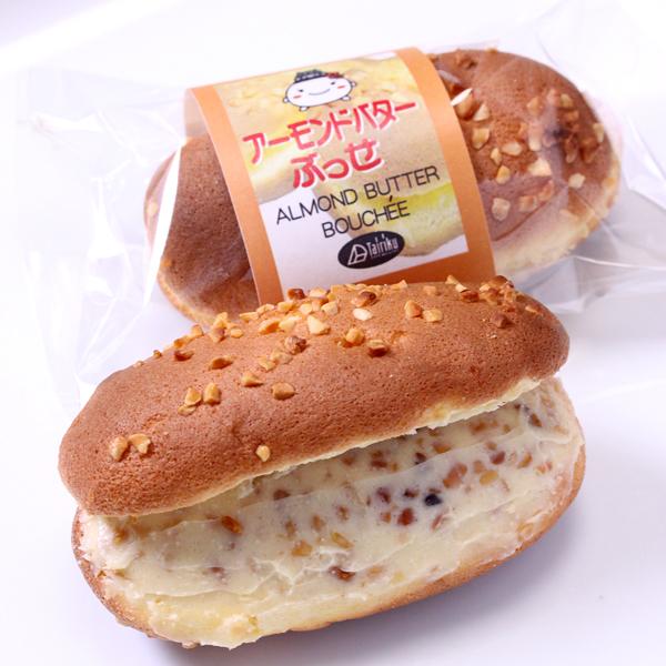 アーモンドバターブッセ 6個 簡易サービス箱入り☆ 超人気のアーモンドバターをたっぷり入れ込んだふんわりブッセ☆ |  | 02
