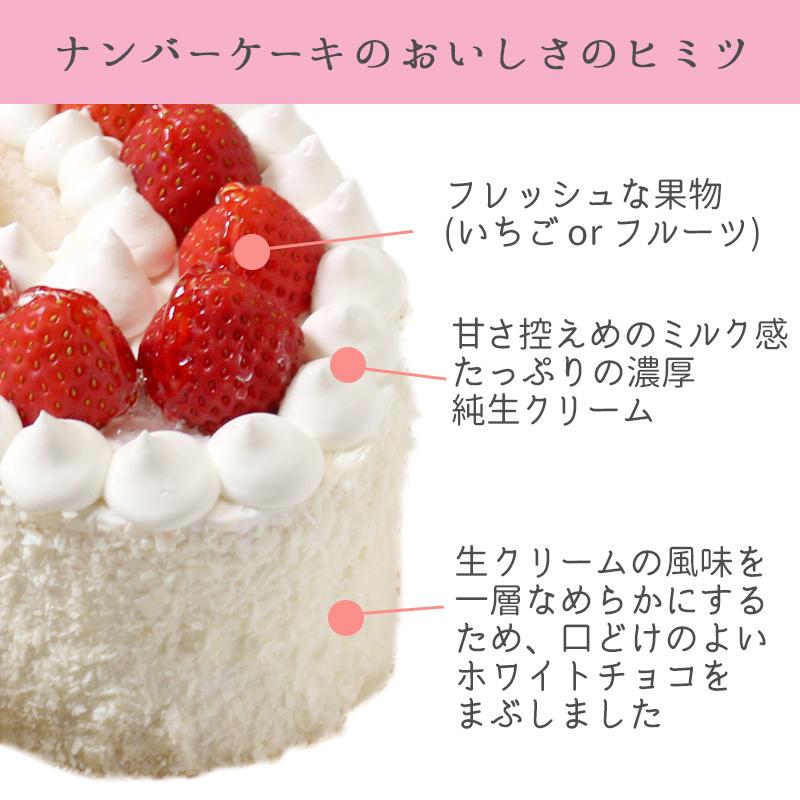 ナンバーケーキ V 数字1ケタ 7号サイズ フルーツいっぱい いちごいっぱい 生チョコの3タイプ Numbercake V ケーキギャラリー 大陸 通販 Yahoo ショッピング