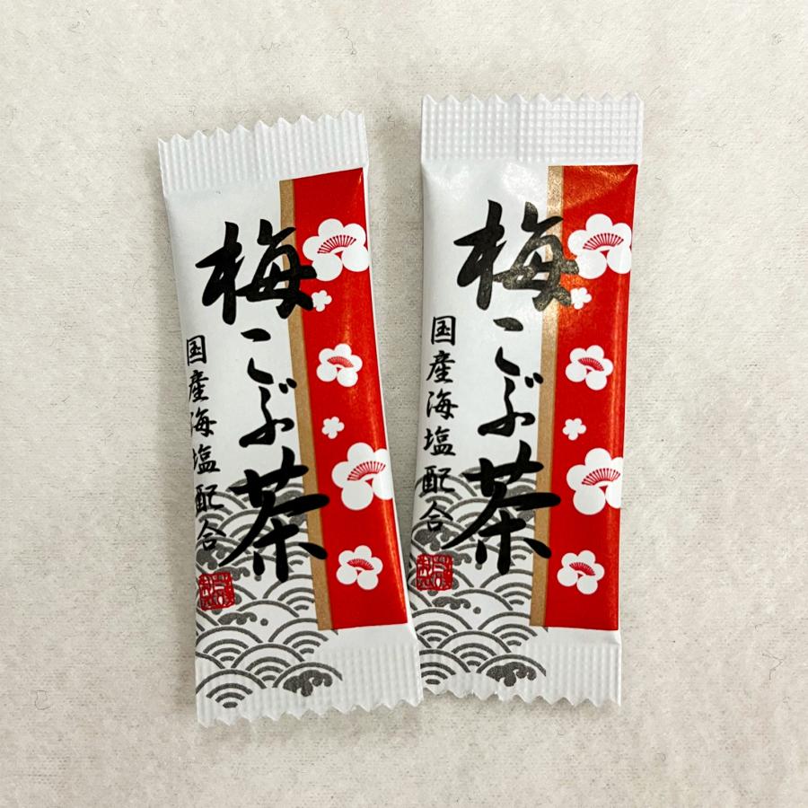梅こぶ茶 48g（2g×24袋入） 国産海塩配合 香り豊かな銘茶 金箔・銀箔入り ☆メール便送料330円（2箱まで） |  | 04