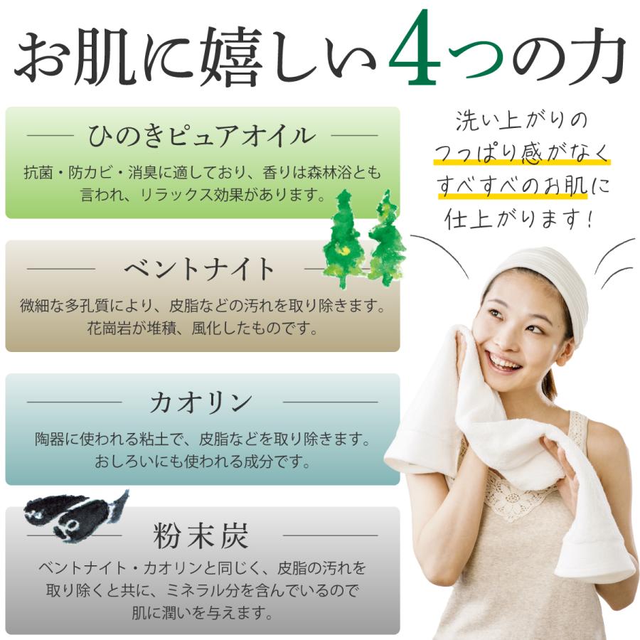 ひのき泥炭石 洗顔フォーム 120g ひのきピュアオイル・ベントナイト・カオリン・粉末炭配合 ペリカン石鹸 正規販売店 ポイント消化 |  | 06