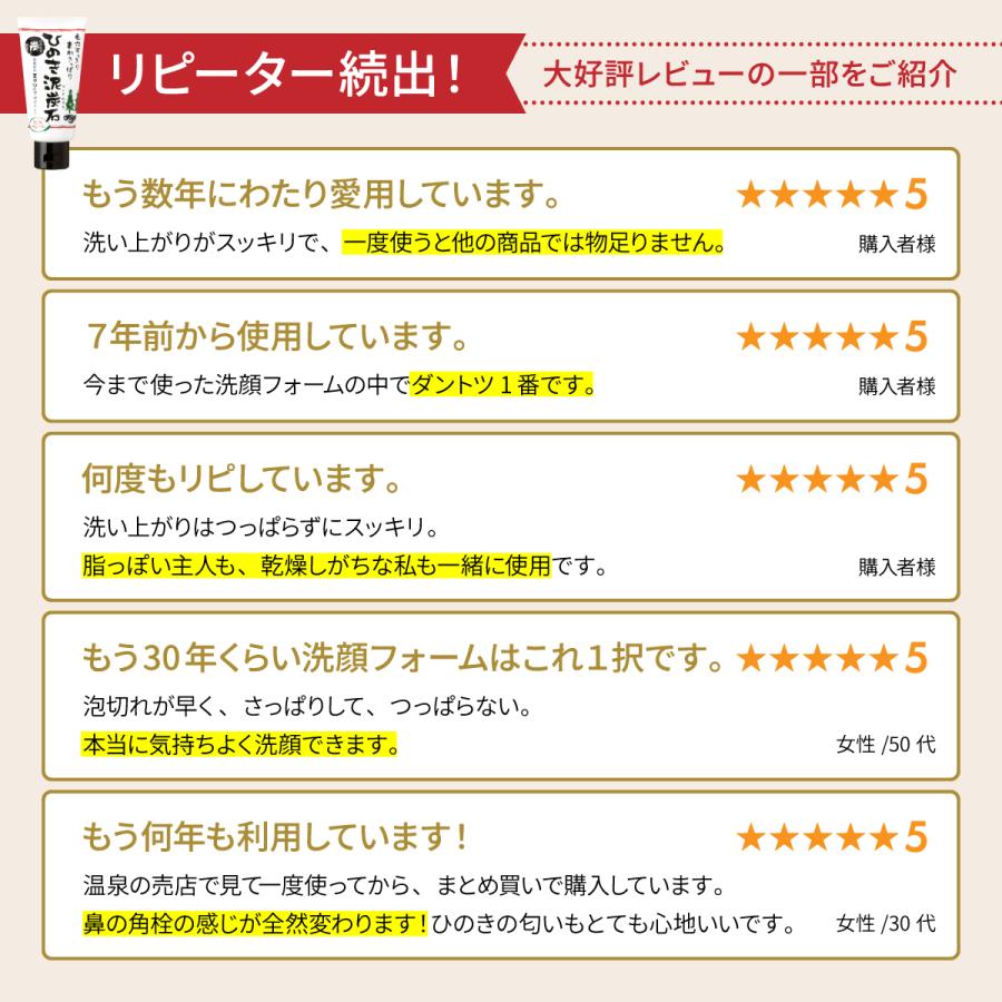 ひのき泥炭石 洗顔フォーム 120g ひのきピュアオイル・ベントナイト・カオリン・粉末炭配合 ペリカン石鹸 正規販売店 ポイント消化 |  | 03