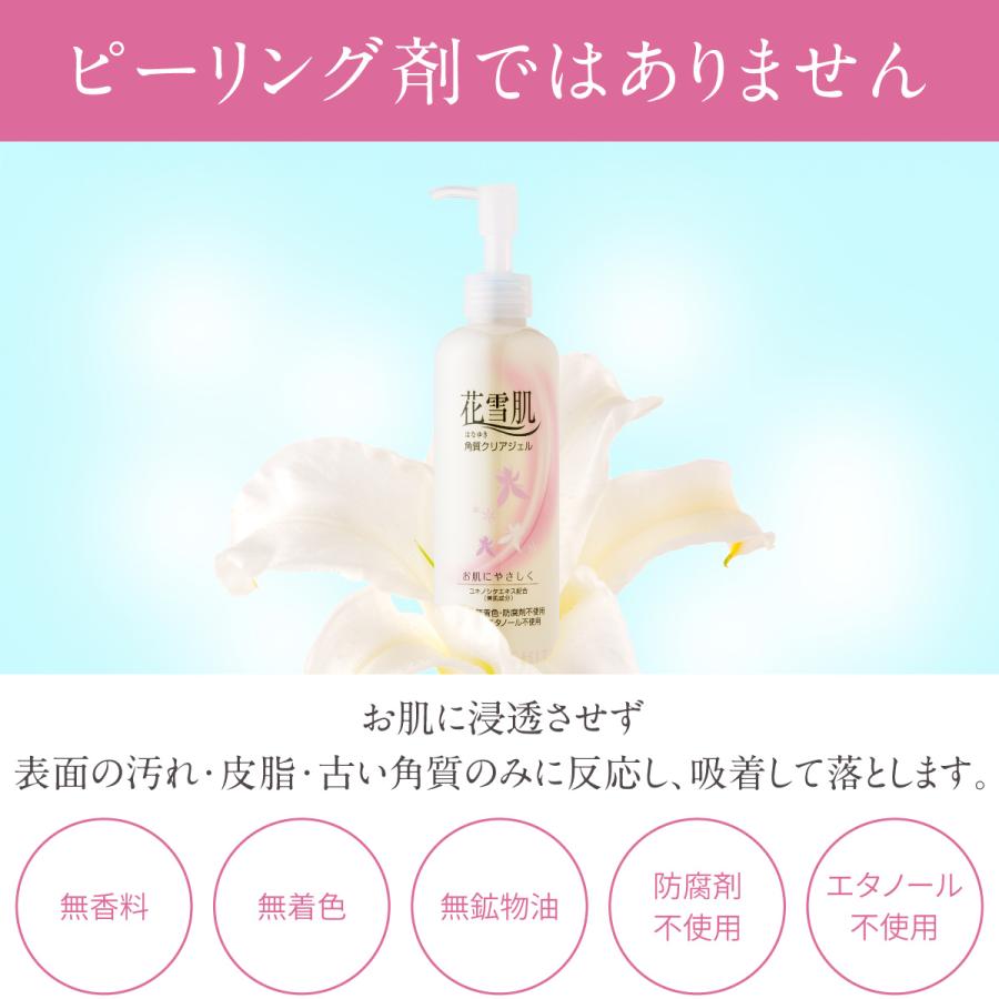 花雪肌 角質クリアジェル ベーシックタイプ 240ml 12本セット 正規販売