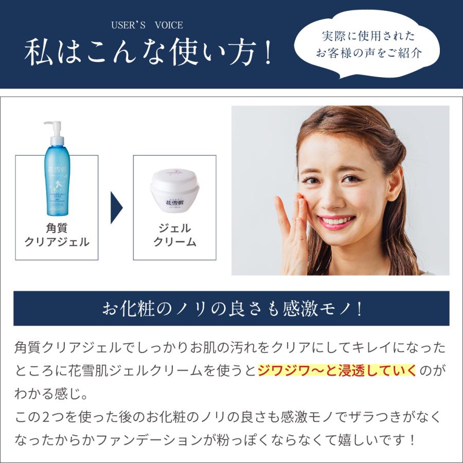 累計販売数390万本突破】正規販売店 花雪肌 角質クリアジェルplus＋