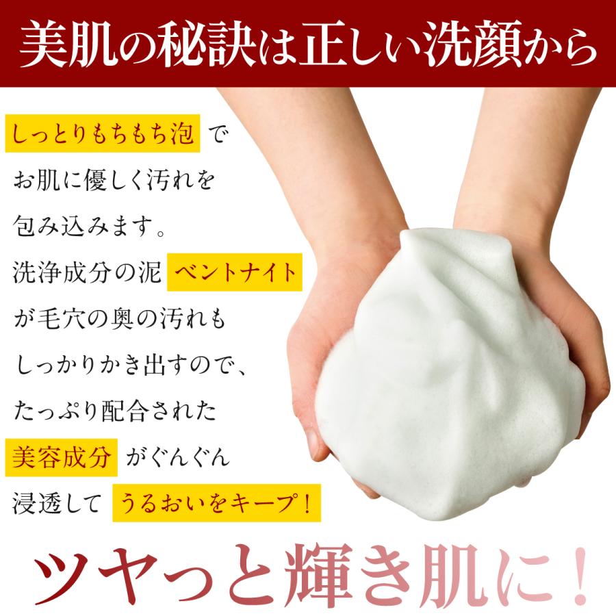 馬油洗顔フォーム120g×3本セット 無着色・無鉱物油 正規販売店