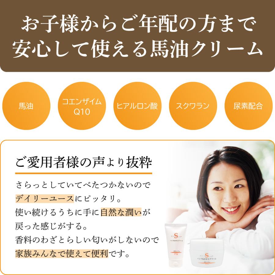 絹肌小町 ハンド&かかとクリーム 100g うるおい成分（馬油・コエンザイムQ10・ヒアルロン酸・スクワラン・尿素）配合 | STH | 04