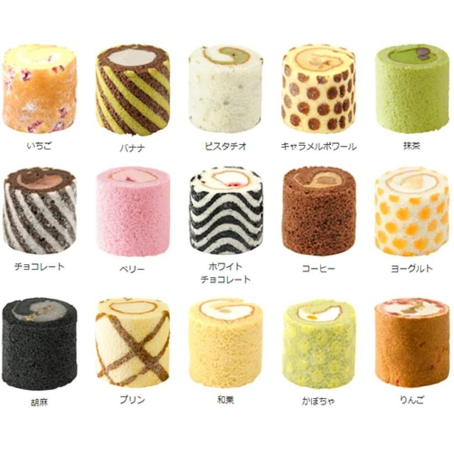 【1/4〜6お届け不可】12種ロールケーキタワーキット3段（12個入）プレゼント スイーツ ギフト 詰め合わせ 誕生日 バースデー お取り寄せ 送料無料 | Cake.jp | 07