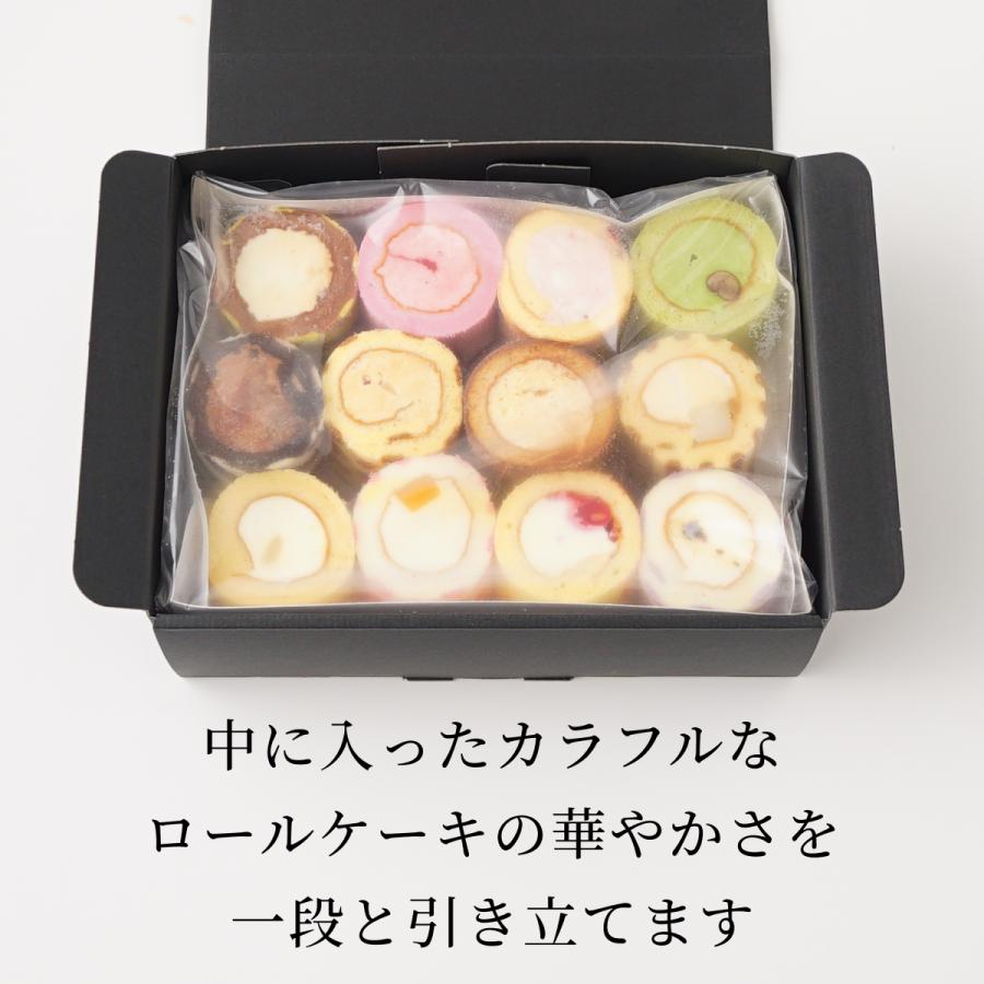 【1/4〜6お届け不可】12種ロールケーキタワーキット3段（12個入）プレゼント スイーツ ギフト 詰め合わせ 誕生日 バースデー お取り寄せ 送料無料 | Cake.jp | 06