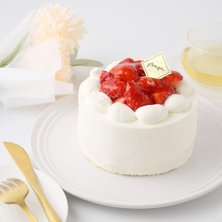 高級苺盛りデコレーションケーキ 5号 15cm 誕生日 プレゼント ケーキ (3409874)|cakejp|02