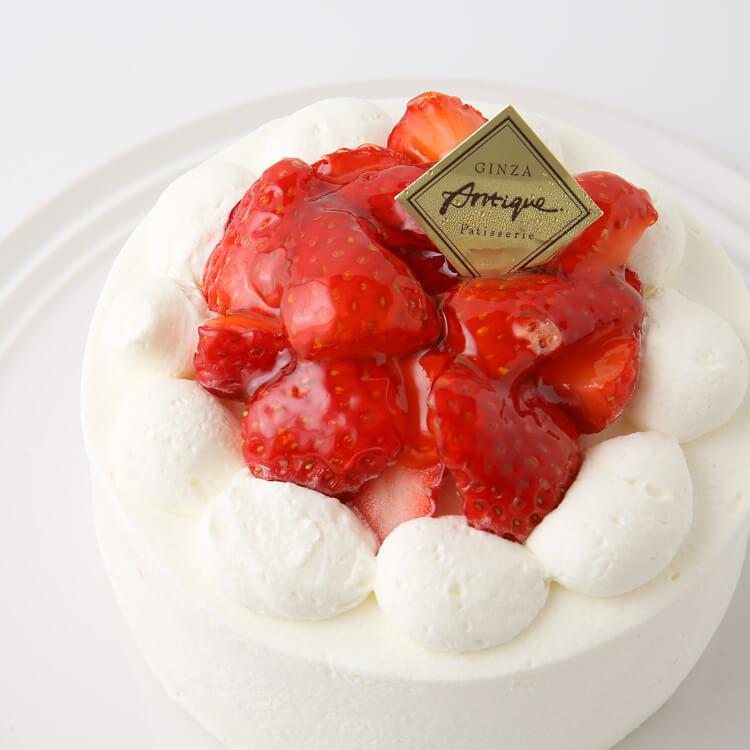 高級苺盛りデコレーションケーキ 5号 15cm 誕生日 プレゼント ケーキ (3409874)|cakejp|06