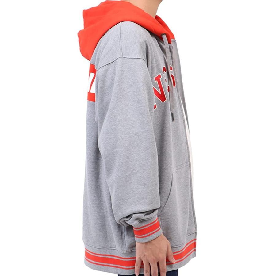 最初の Brand Nesta ブランド ネスタ フーディー M 杢グレー 213nb1303 パーカー フルジップ スウェット ブロックカラー トレーナー Panero Shop