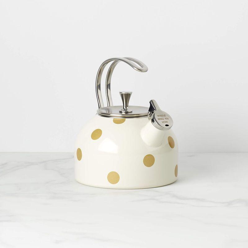 ケイトスペード　KATE SPADE やかん　ケトル　2リットル 笛吹ケトル やかん 2.4L ステンレス ケイト・スペード KATE SPADE