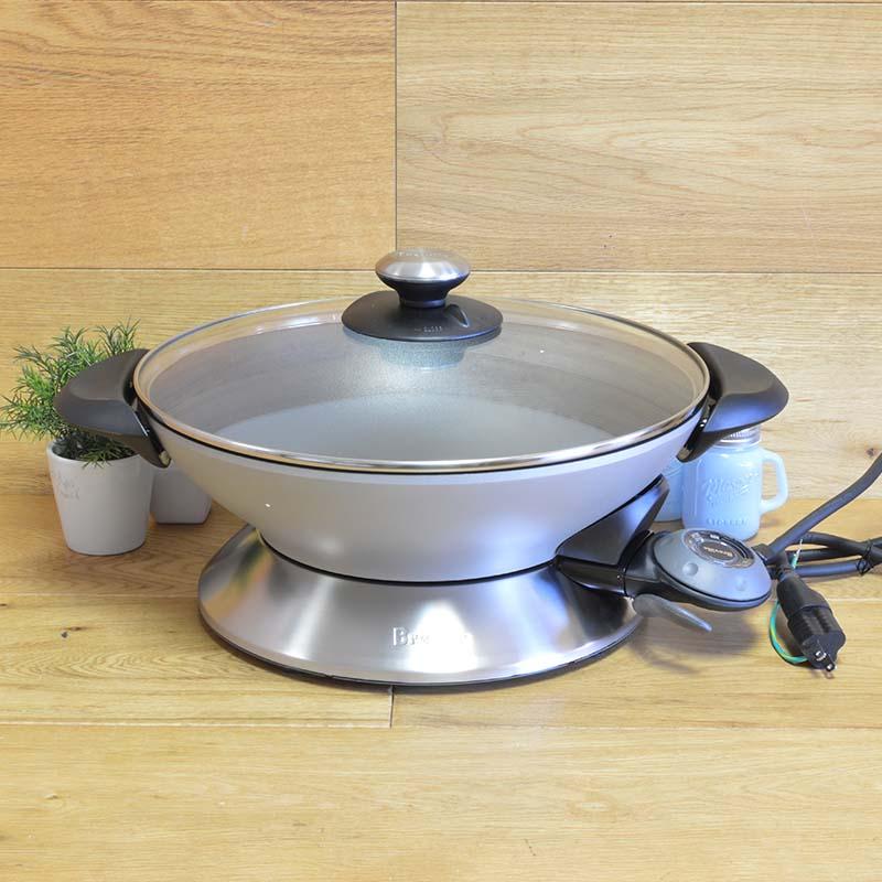 電気 中華鍋 ブレビル グリル鍋 Breville BEW600XL Hot Wok 家電 2003018カリフォルニアキッチンマーケット