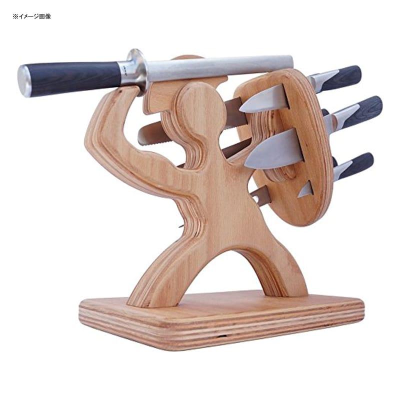 ナイフセット スパルタン 木製 プレミアム バーチ アメリカ製 ハンドメイド 包丁セット Spartan Knife Block Handmade Pの画像