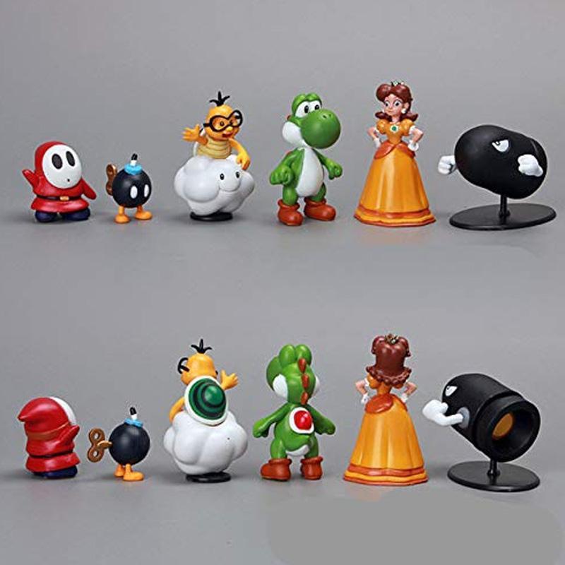 スーパーマリオ ケーキトッパー フィギュア 12体セット デコレーション カリフォルニアキッチンマーケット 通販 Yahoo ショッピング