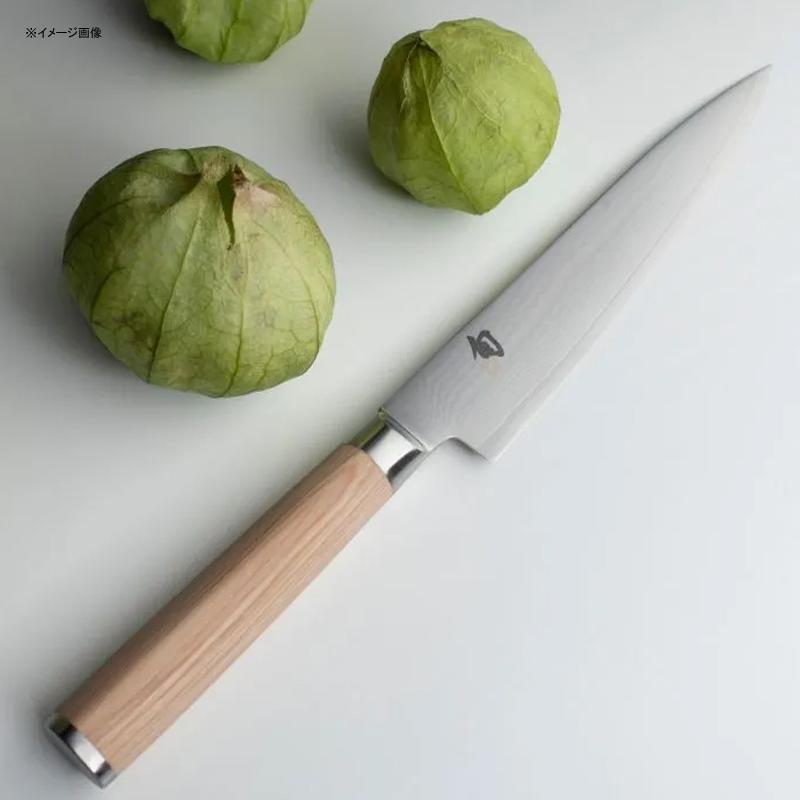 旬 ユーティリティーナイフ 15cm 包丁 ステンレス ダマスカス クラシック ブロンド 日本製 Shun Classic Blonde Utilitの画像