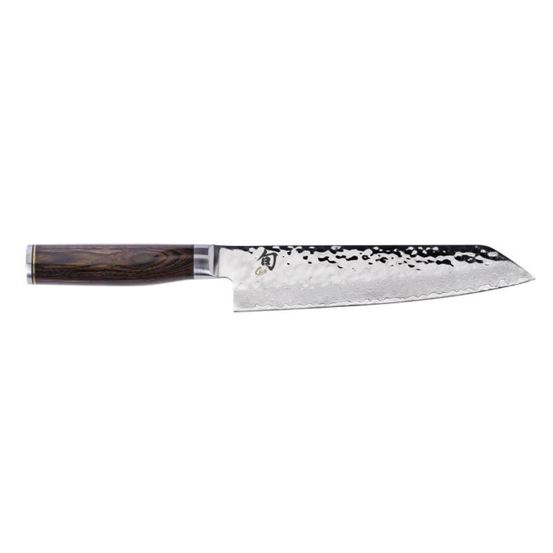 旬 切付 20cm 刺身包丁 ナイフ ダマスカス 槌目 プレミア 日本製 Shun