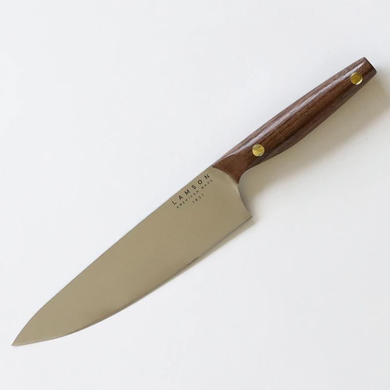 シェフナイフ カーボン 包丁 20cm ウォルナット アメリカ製 LAMSON 8