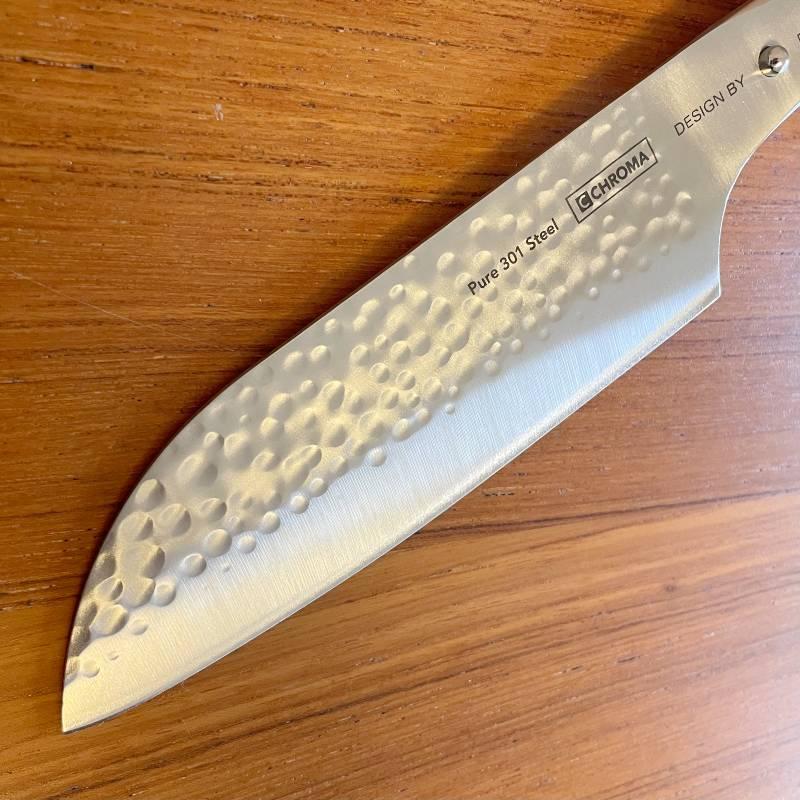 ポルシェデザイン 包丁 クロマ社 ターボ 刃渡り155mm 三徳包丁 Chroma