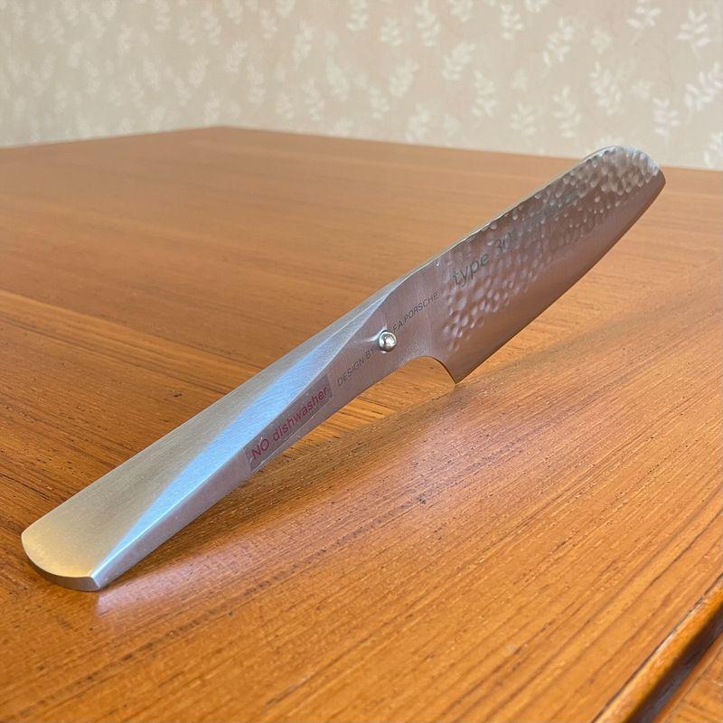 ポルシェデザイン 包丁 クロマ社 ターボ 刃渡り155mm 三徳包丁 Chroma