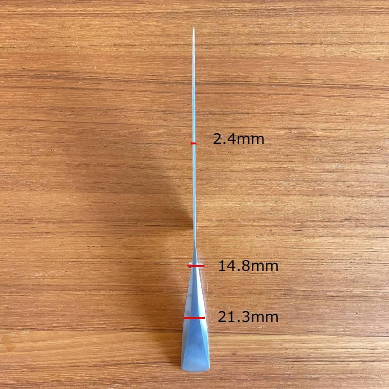 【料理が好きな男性にプレゼント】ポルシェデザイン ハンマー 牛刀包丁 Type 301 槌目模様 刃渡り194mm 贈り物 シェフナイフ 牛刀 おしゃの画像