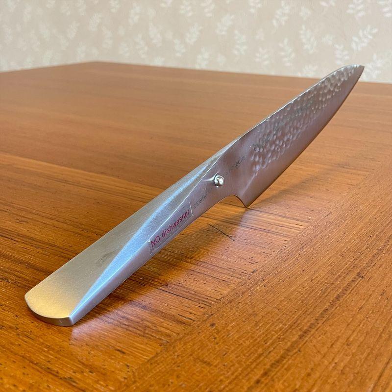 【料理が好きな男性にプレゼント】ポルシェデザイン ハンマー 牛刀包丁 Type 301 槌目模様 刃渡り194mm 贈り物 シェフナイフ 牛刀 おしゃの画像