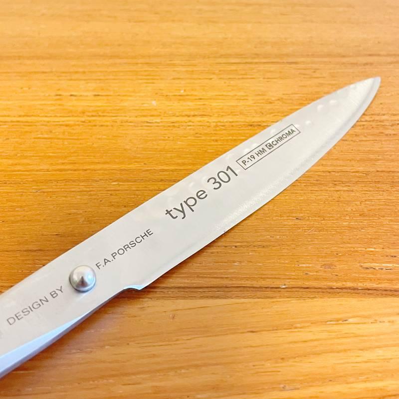 果物ナイフポルシェデザイン ハンマー 包丁 クロマ Type 301 ポルシェデザイン 包丁 ハンマー 果物ナイフ クロマ Type 301 槌目模様