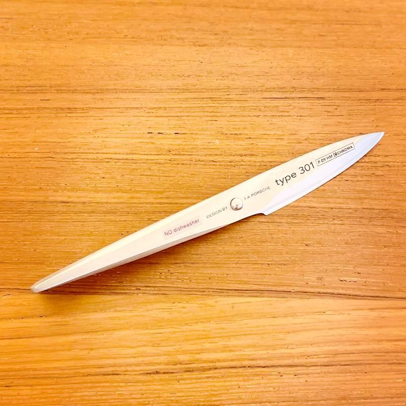 ポルシェデザイン 包丁 ハンマー シェフナイフ小 ペティナイフ 果物ナイフ セット 贈り物 Type 301 槌目模様 クロマ ギフト プレゼント P_4