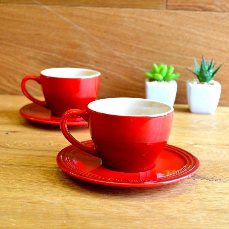 ル クルーゼ カプチーノ カップ ソーサー 0ml 2セット ルクルゼ ルクルーゼ コップ カップ Le Creuset Set Of 2 Cap カリフォルニアキッチンマーケット 通販 Yahoo ショッピング
