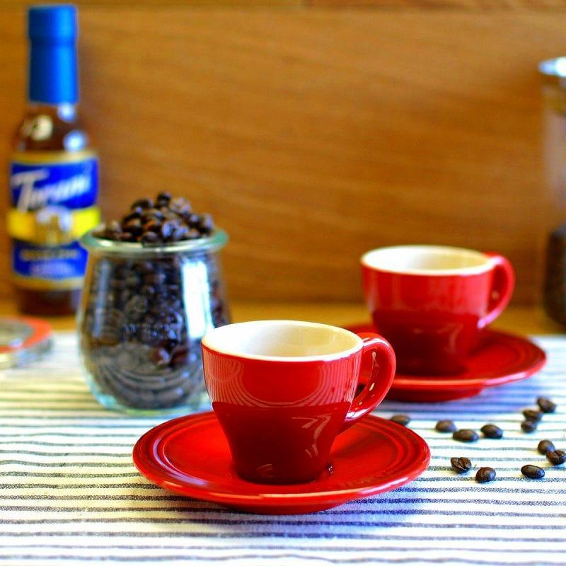 ル クルーゼ エスプレッソ カップ ソーサー 2セット ルクルゼ ルクルーゼ コップ カップ Le Creuset Set Of 2 Espresso カリフォルニアキッチンマーケット 通販 Yahoo ショッピング